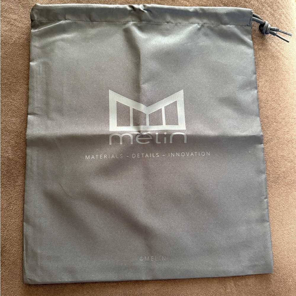Melin Brand Drawstring dust bag - black